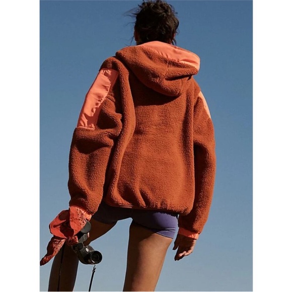 NWT Free People Movement Lead The Pack Fleece Jacket Size Small - Picture 3 of 12